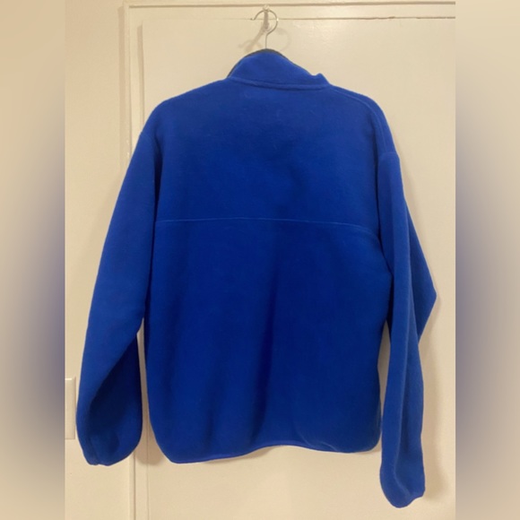 Patagonia MidWeight Synchilla Snap T Pullover- Royal Blue- Size M - Picture 2 of 3